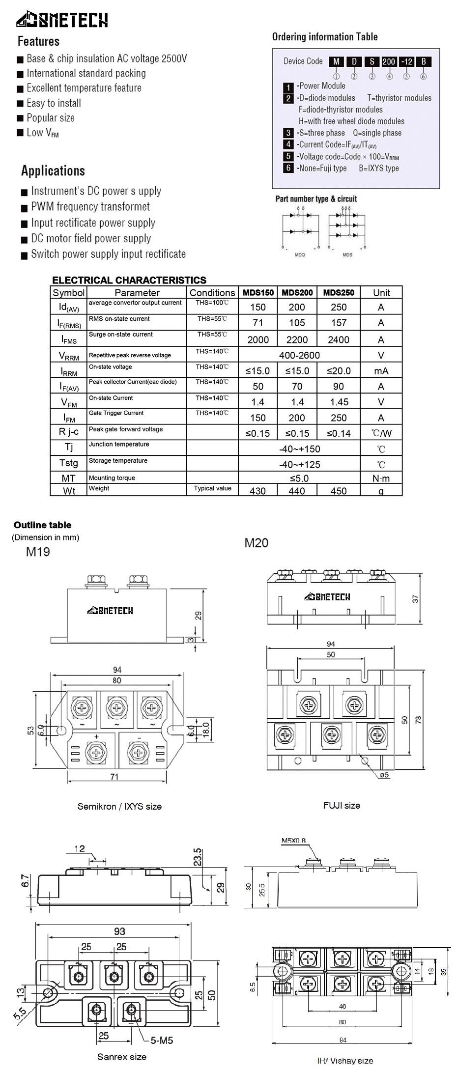 SKD210-16E