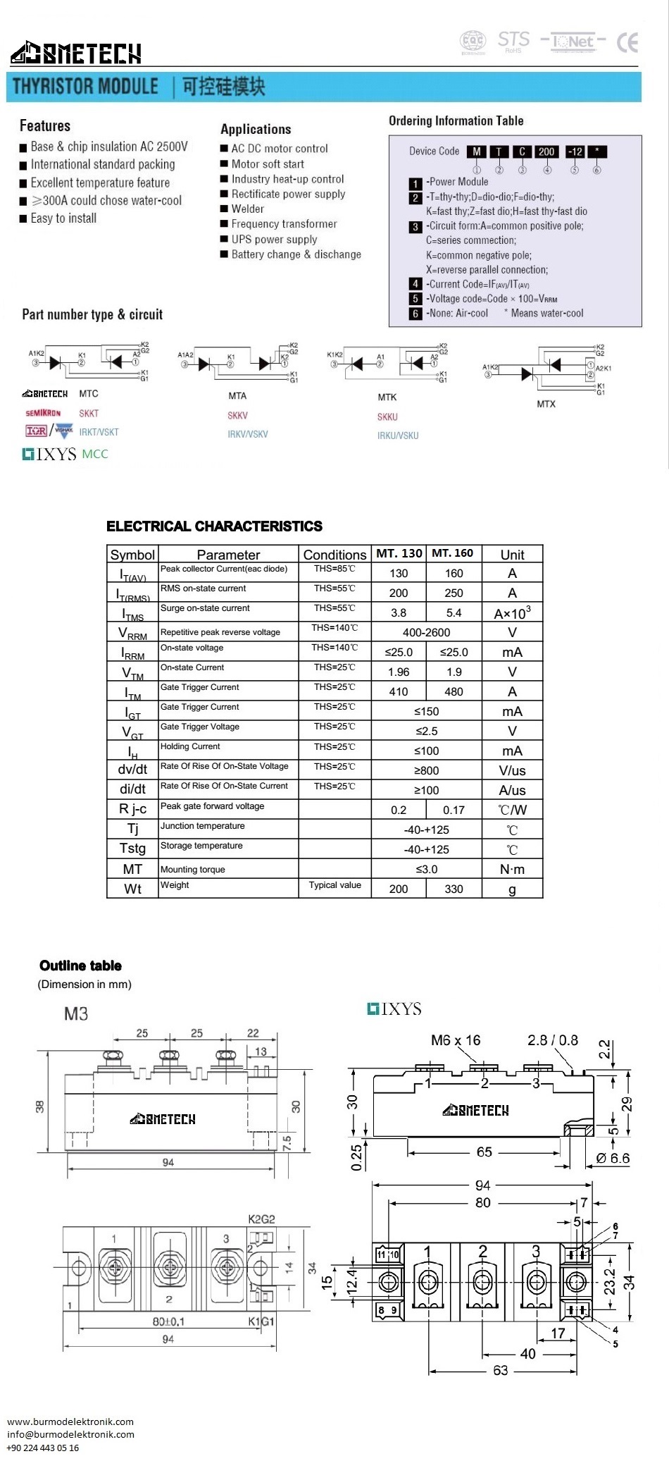 SKKT162-16E