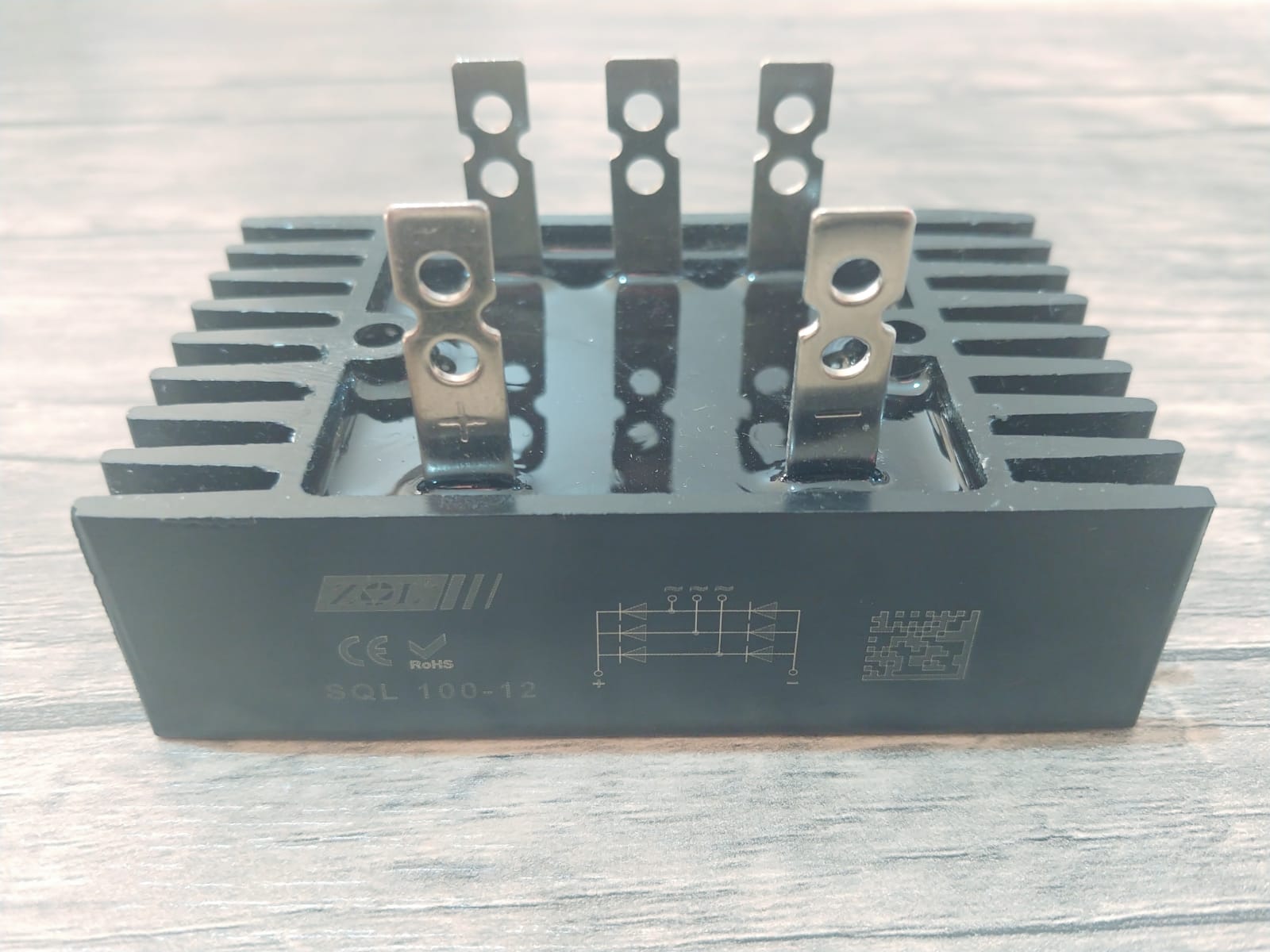 SQL100-12   100 AMPER  1200 VOLT 3 FAZ KÖPRÜ DİYOT SOĞUTUCULU